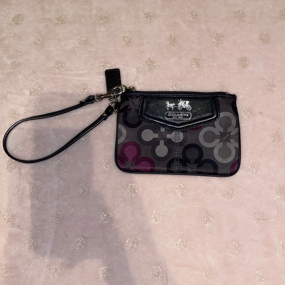 coach wristlet wallet!!